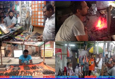না.গঞ্জের বাজারে বিদেশি ছুরি-চাপাতির দাপট, বিপাকে দেশীয় কামাররা