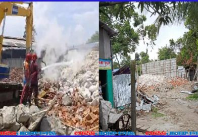 সোনারগাঁয়ে তিতাসের হানা: ৩ চুনা কারখানার গ্যাস বিচ্ছিন্ন, গুঁড়িয়ে দেওয়া হলো অবৈধ স্থাপনা