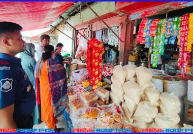 সিদ্ধিরগঞ্জে ৪০ কেজি পলিথিন জব্দ-জরিমানা