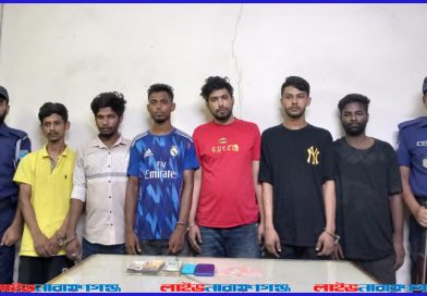 খানপুরে ৬ যুবক আটক, ইয়াবা উদ্ধার
