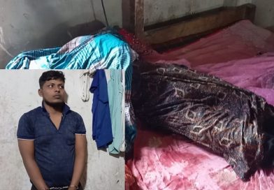 সোনারগাঁয়ে স্ত্রীর  গলা কাটা লাশ উদ্ধার, স্বামী আটক